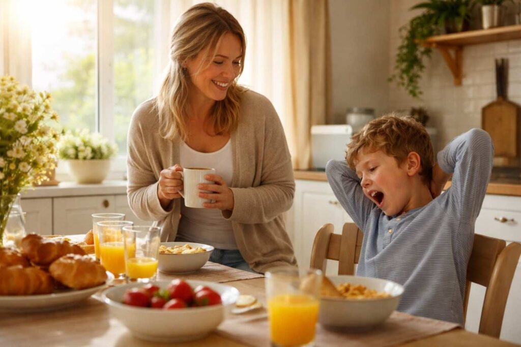 Start the Morning with a Consistent Wake-Up Routine