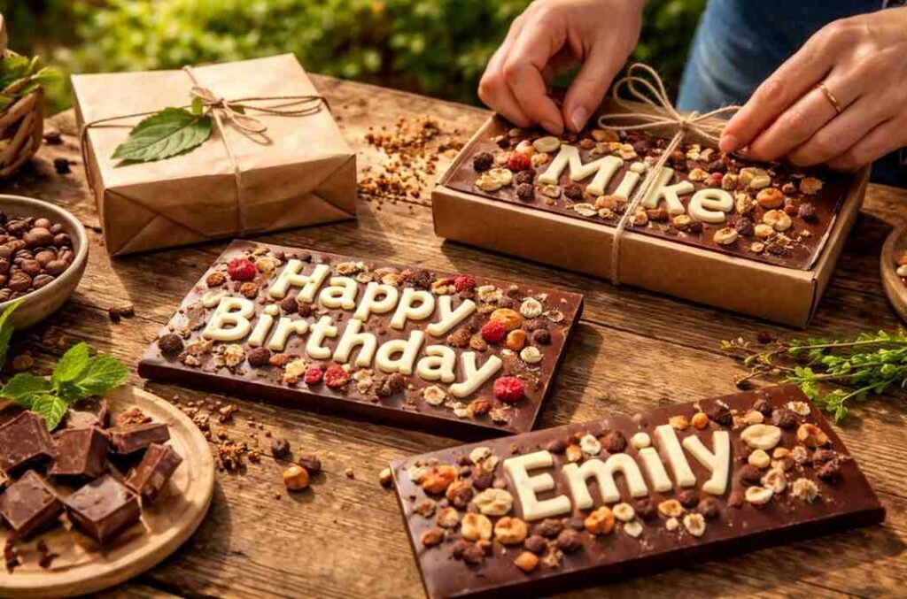 The Sustainable Side of Personalised Chocolate